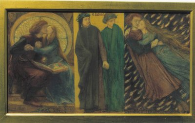 Paolo et Francesca da Rimini - Dante Gabriel Charles Rossetti