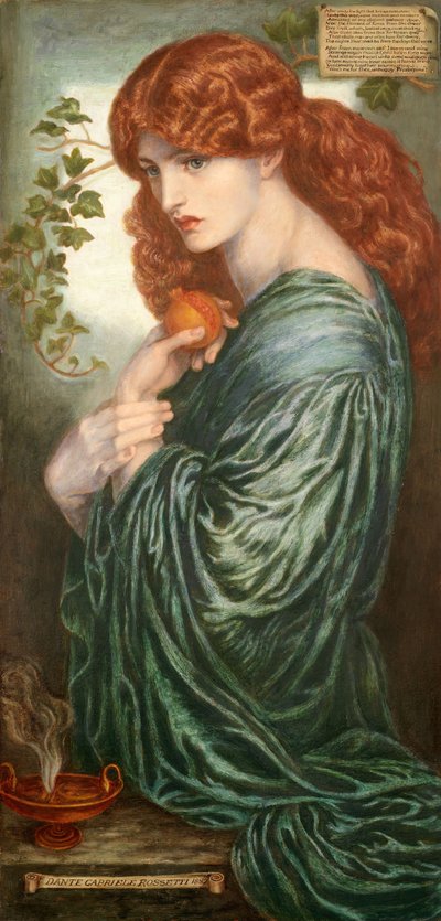 Proserpine, 1882 - Dante Gabriel Rossetti