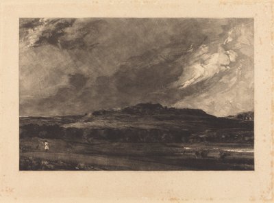 Old Sarum - David Lucas after John Constable