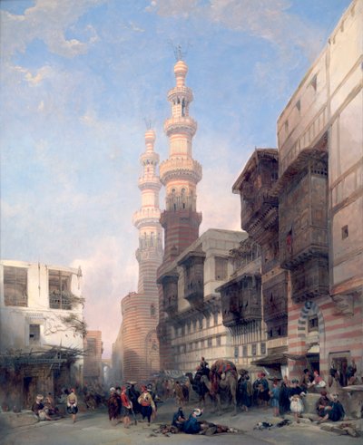 La Porte de Metawalea, 1843 - David Roberts