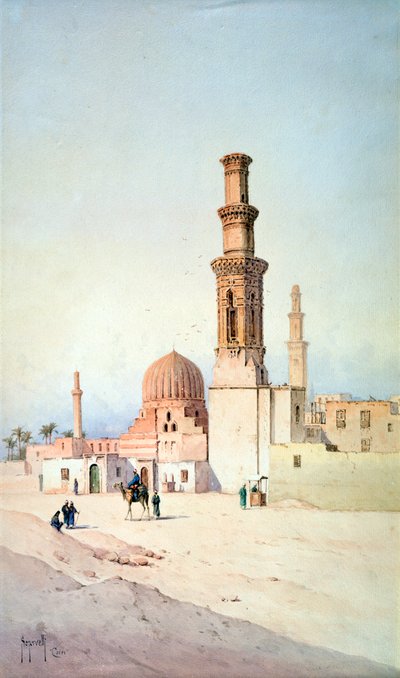 Tombe des Califes, Le Caire, vers 1907 - David Roberts