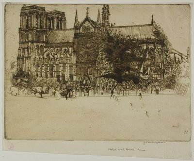 Notre Dame, Paris - Donald Shaw MacLaughlan