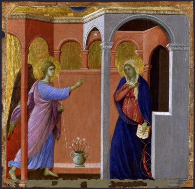 Annonciation - Duccio di Buoninsegna