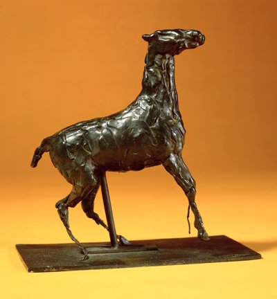 Cheval caracolant - Edgar Degas