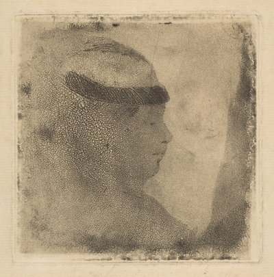 Tête de Femme de Profil, 1879-80 - Edgar Degas