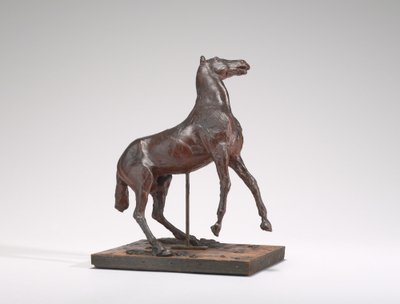 Cheval se cabrant, 1880s. - Edgar Degas