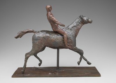 Cheval et cavalier, vers 1900 - Edgar Degas