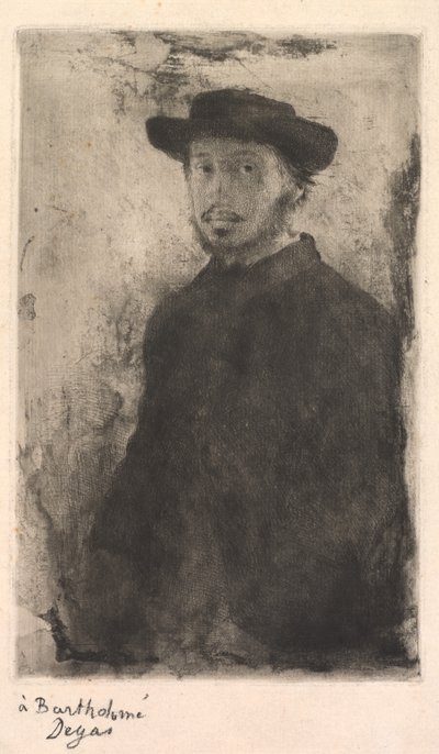 Autoportrait - Edgar Degas