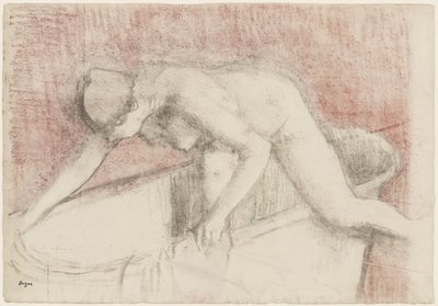 Le bain - Edgar Degas