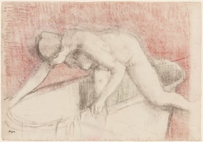 Le Bain - Edgar Degas