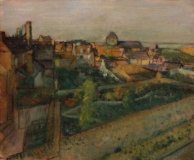 Vue de Saint-Valéry-sur-Somme, 1896-98 - Edgar Degas