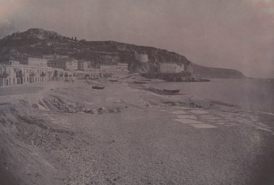 Les Ponchettes à Nice, vers 1855 - Édouard Baldus