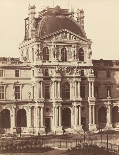 Vue du Louvre, 1855-1857 - Édouard Baldus