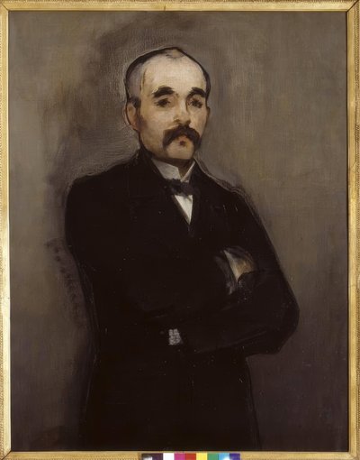 Portrait de Clemenceau - Édouard Manet