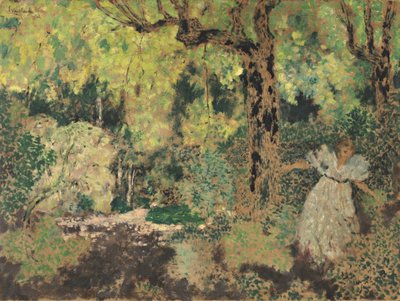 Misia dans les bois, 1897-1899 - Edouard Vuillard