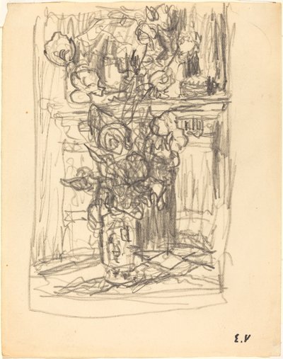 Vase de fleurs - Edouard Vuillard