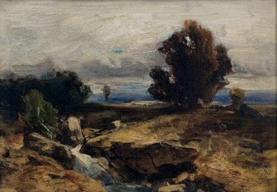 Étude de paysage - Eduard Peithner von Lichtenfels