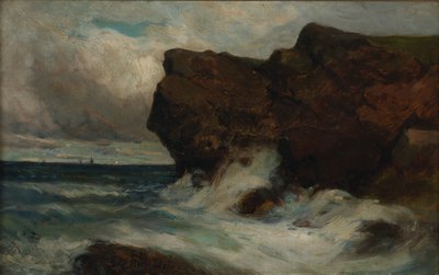 Falaises océaniques, 1881 - Edward Mitchell Bannister