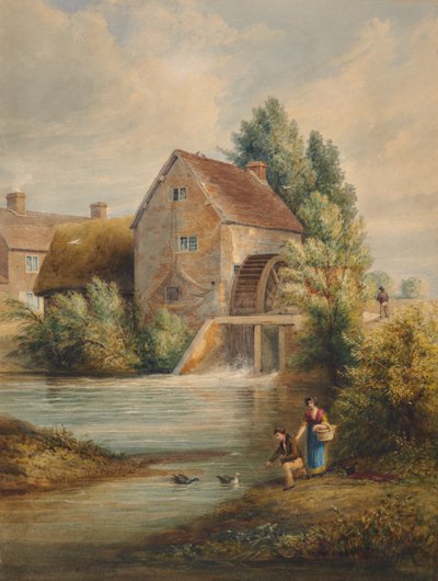 Un moulin à eau dans le Warwickshire - Edward Pretty