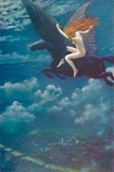 Rêve Idylle Une Walkyrie, 1902, 1905 - Edward Robert Hughes