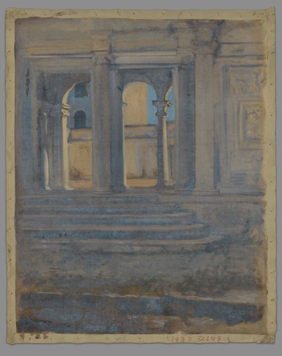 Étude architecturale - Edwin Austin Abbey