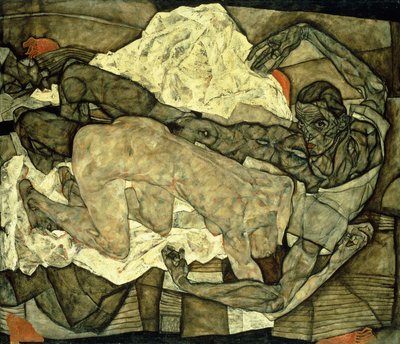 Amoureux - Egon Schiele