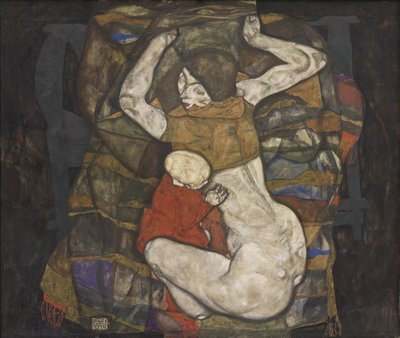 Jeune mère - Egon Schiele