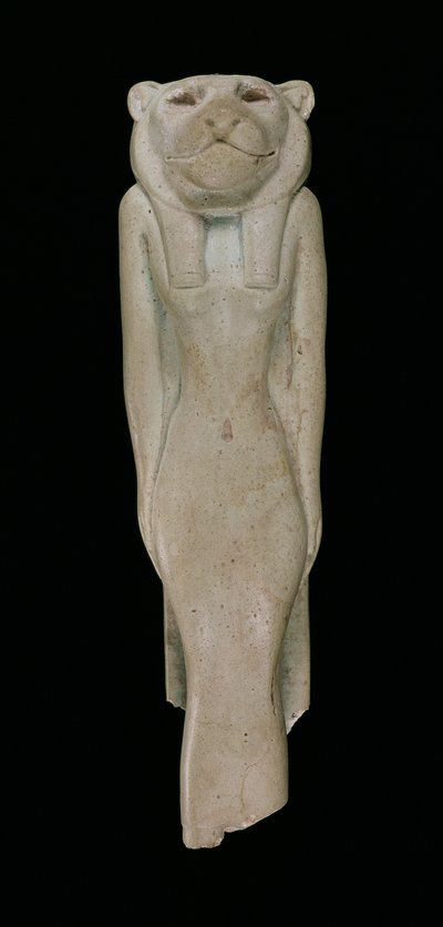 Déesse Sakhmet (faïence) - Egyptian 18th Dynasty