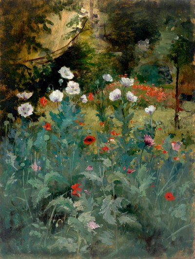 Coquelicots, fin 19ème-début 20ème siècle - Eliphalet Frazer Andrews