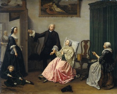 Visite du médecin - Elisabeth Geertruida Wassenbergh