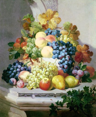 Nature morte avec raisins et poires - Eloise Harriet Stannard