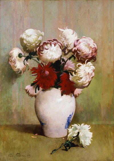 Chrysanthèmes - Emil Carlsen