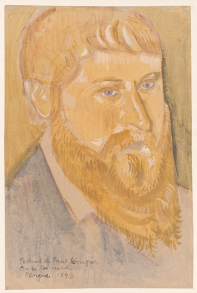 Portrait de Paul Sérusier - Emile Bernard