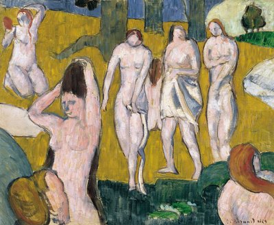 Femmes se baignant - Emile Bernard