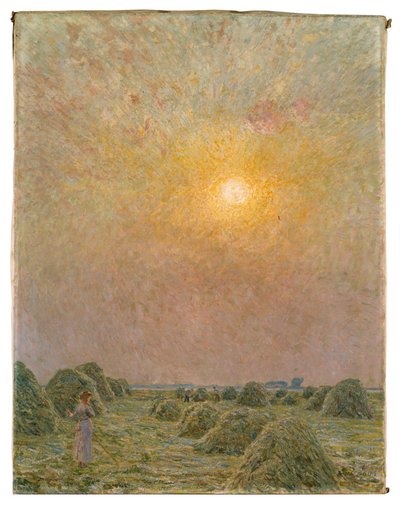 Coucher de soleil - Emile Claus