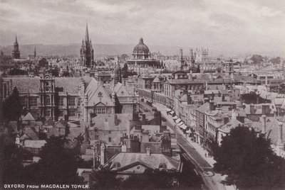 Oxford depuis la tour de Magdalen - English Photographer