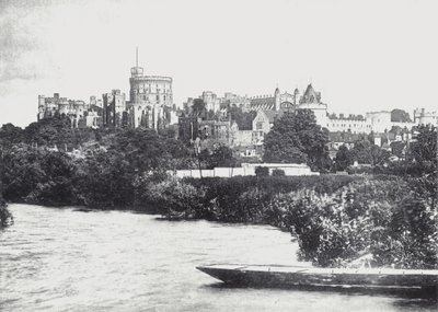 Château de Windsor depuis la Tamise - English Photographer