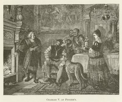 Charles V chez les Fuggers - English School