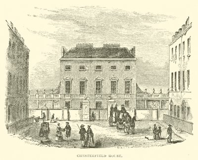 Chesterfield House (gravure) - English School