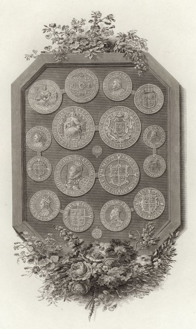 Pièces de monnaie de la reine Élisabeth Ire - English School