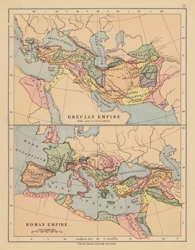 Empire grec ; Empire romain - English School