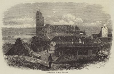 Château de Koldinghus, Danemark (gravure) - English School