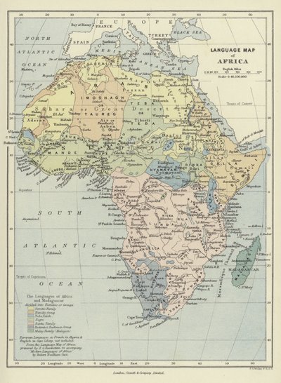 Carte linguistique de l