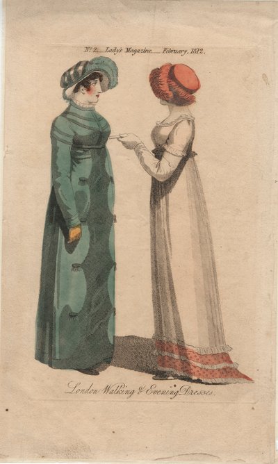 Robes de marche et de soirée de Londres - English School