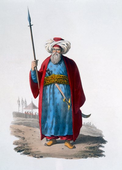 Officier mamelouk, 1818 - English School