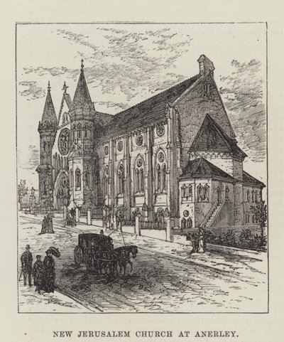 Nouvelle église de Jérusalem à Anerley - English School