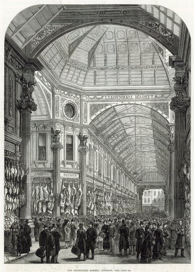 Nouveau marché de Leadenhall - English School