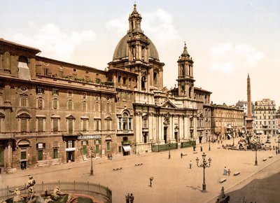 Piazza Navona, Rome - English School