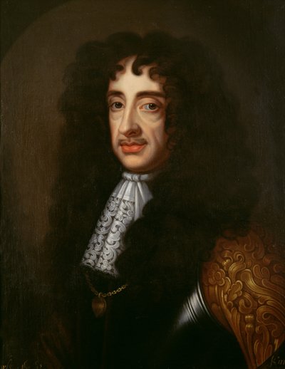 Portrait de Charles II (1630-85) - English School