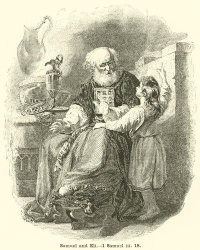 Samuel et Éli, 1 Samuel, iii, 18 - English School